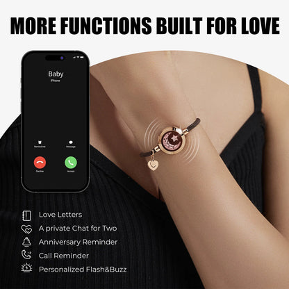 Totwoo Long Distance Touch Bracelets for Couples